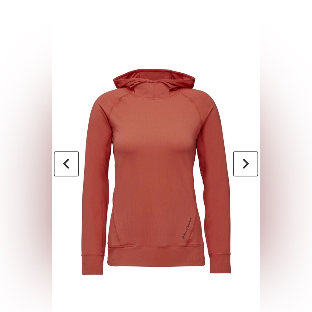 Black Diamond Alpenglow Hooded Long-Sleeve Shirt Size L - Picture 8 of 8